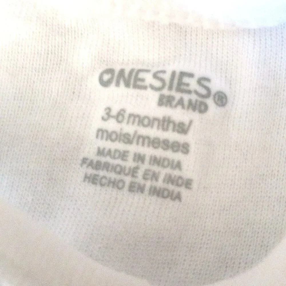 6pc Infant Bodysuit Onesies Lot sz 3-6M Boy/Girl/Neutral Sarcasm/Quote Set
